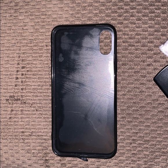 Black Star Print IPhone X Case - Picture 2 of 2